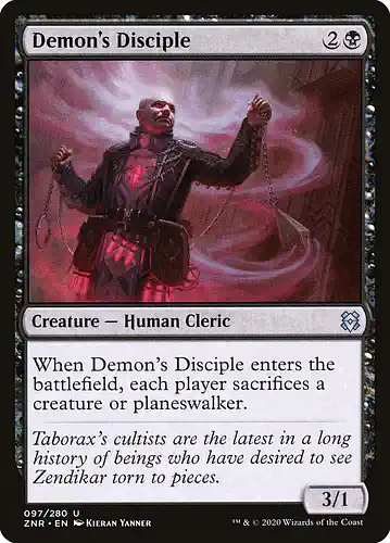 Demon's Disciple - znr Spoiler