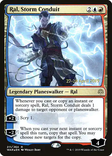 Ral, Storm Conduit - war Spoiler