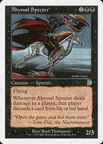 Abyssal Specter - dkm Spoiler