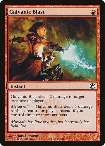 Galvanic Blast - som Spoiler
