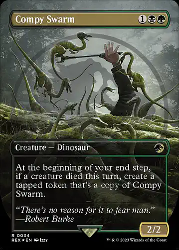 Compy Swarm - rex Spoiler