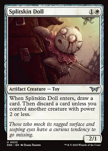 Splitskin Doll - dsk Spoiler