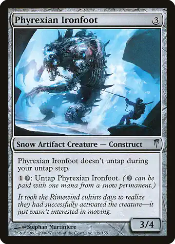 Phyrexian Ironfoot - csp Spoiler