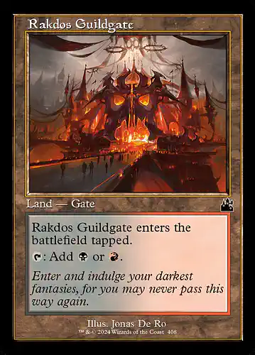 Rakdos Guildgate - rvr Spoiler