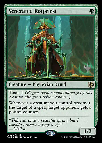 Venerated Rotpriest - one Spoiler