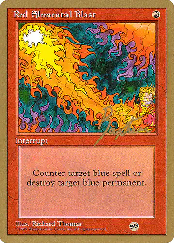 Red Elemental Blast - ptc Spoiler