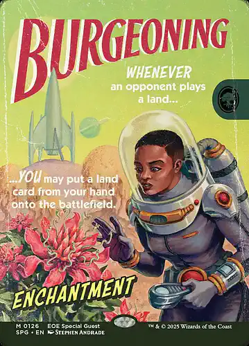 Burgeoning - spg Spoiler
