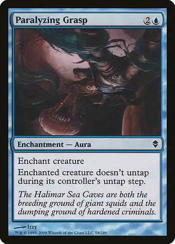 Paralyzing Grasp - zen Spoiler