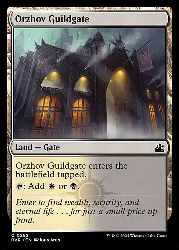 Orzhov Guildgate - rvr Spoiler