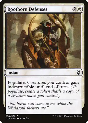 Rootborn Defenses - c19 Spoiler