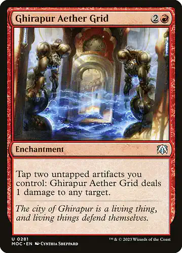 Ghirapur Aether Grid - moc Spoiler