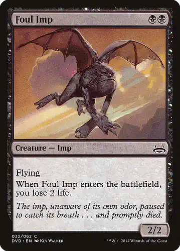 Foul Imp - dvd Spoiler