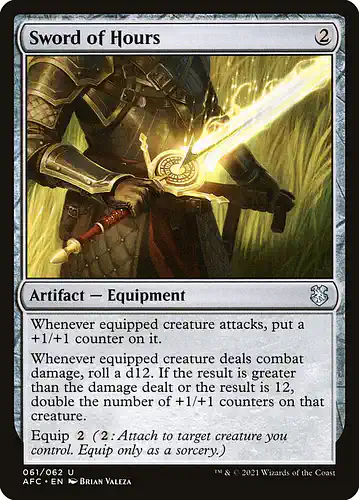 Sword of Hours - afc Spoiler