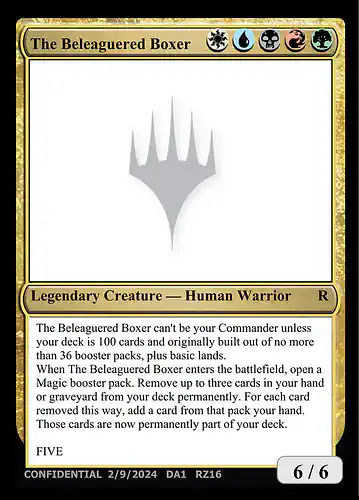 The Beleaguered Boxer - unk Spoiler