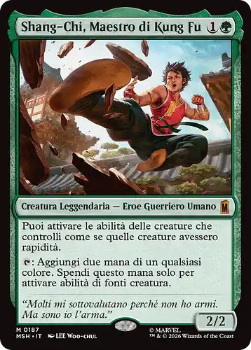 Shang-Chi, Master of Kung Fu - msh Spoiler
