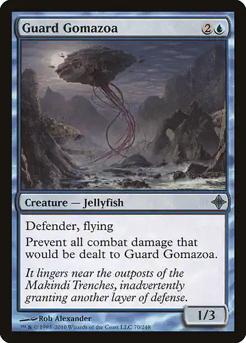 Guard Gomazoa - roe Spoiler
