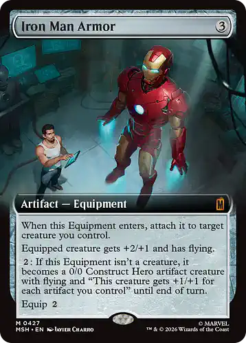 Iron Man Armor - msh Spoiler
