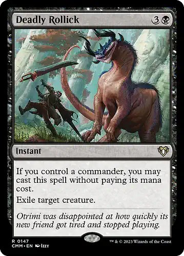 Deadly Rollick - cmm Spoiler