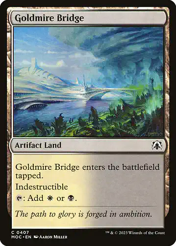 Goldmire Bridge - moc Spoiler