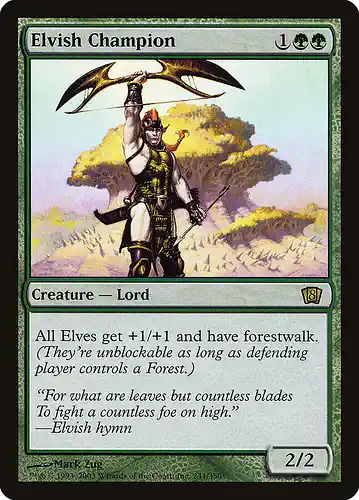 Elvish Champion - 8ed Spoiler