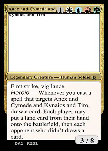 Anax and Cymede & Kynaios and Tiro - unk Spoiler