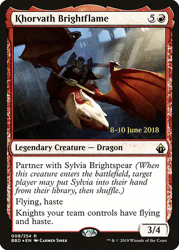 Khorvath Brightflame - bbd Spoiler