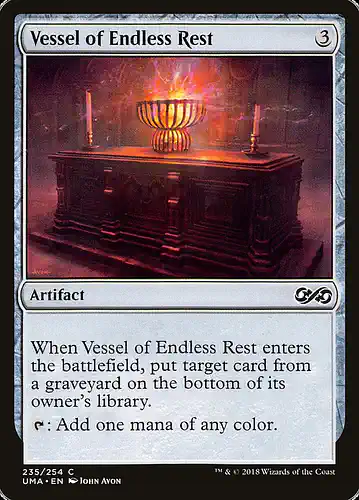 Vessel of Endless Rest - uma Spoiler