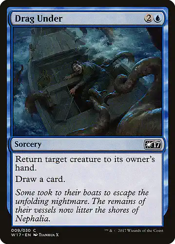 Drag Under - w17 Spoiler