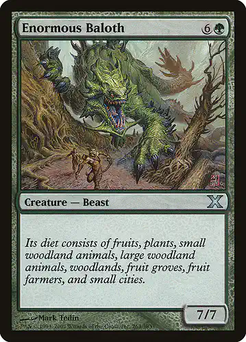 Enormous Baloth - 10e Spoiler