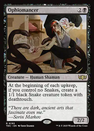 Ophiomancer - tdc Spoiler