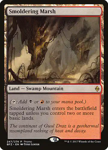 Smoldering Marsh - bfz Spoiler