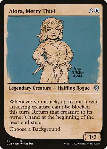 Alora, Merry Thief - clb Spoiler