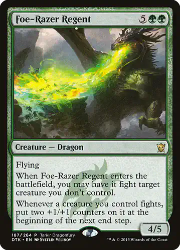 Foe-Razer Regent - dtk Spoiler