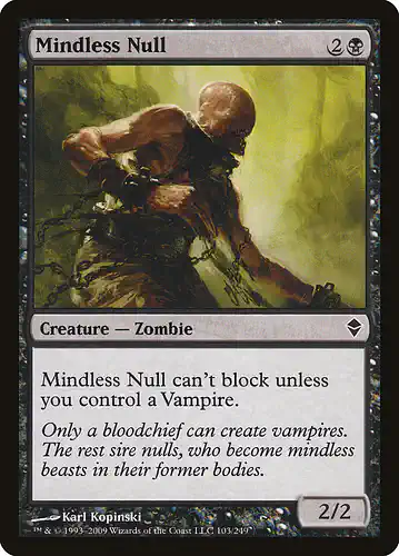 Mindless Null - zen Spoiler