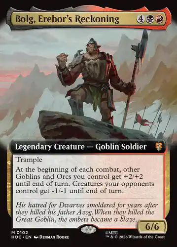 Bolg, Erebor's Reckoning - hoc Spoiler