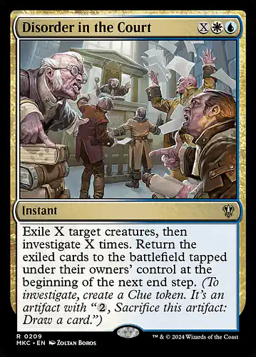 Disorder in the Court - mkc Spoiler