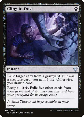 Cling to Dust - thb Spoiler