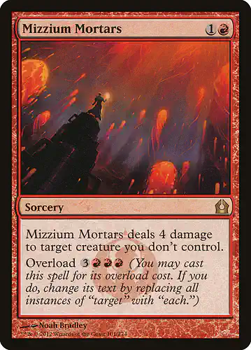 Mizzium Mortars - rtr Spoiler