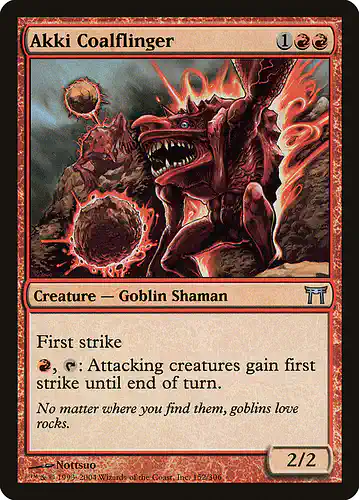 Akki Coalflinger - chk Spoiler
