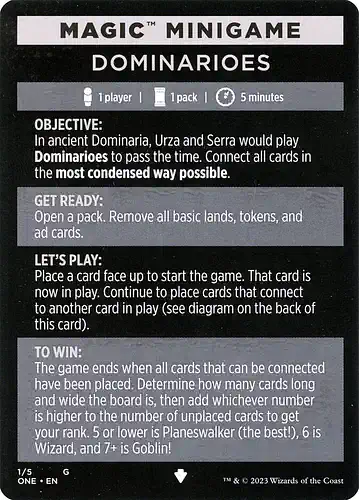 Dominarioes - one Spoiler