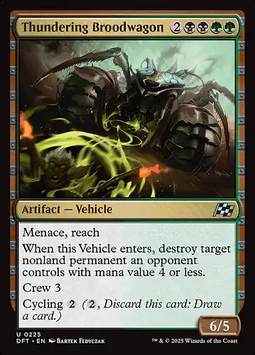 Thundering Broodwagon - dft Spoiler