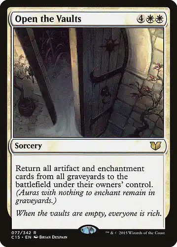 Open the Vaults - c15 Spoiler