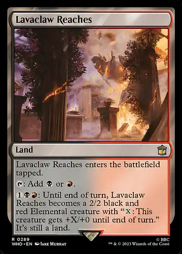 Lavaclaw Reaches - who Spoiler