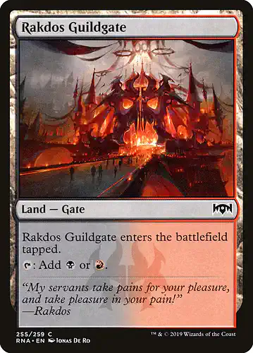 Rakdos Guildgate - rna Spoiler