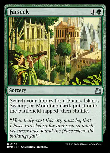 Farseek - rvr Spoiler