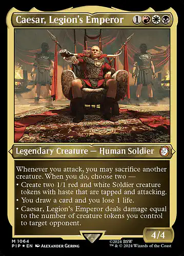 Caesar, Legion's Emperor - pip Spoiler