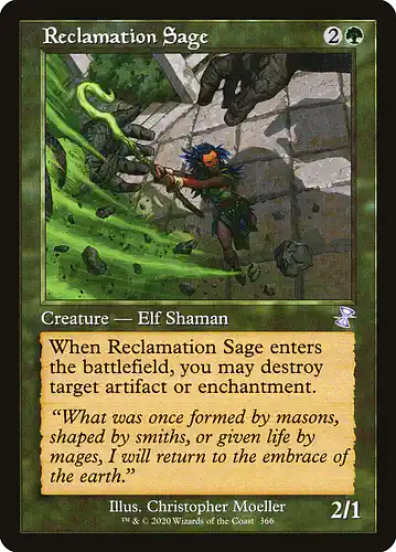 Reclamation Sage - tsr Spoiler