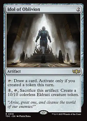 Idol of Oblivion - tdc Spoiler
