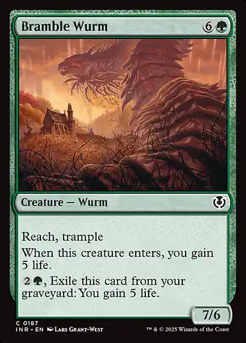 Bramble Wurm - inr Spoiler