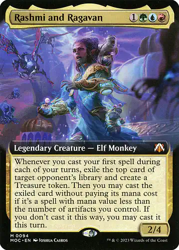 Rashmi and Ragavan - moc Spoiler